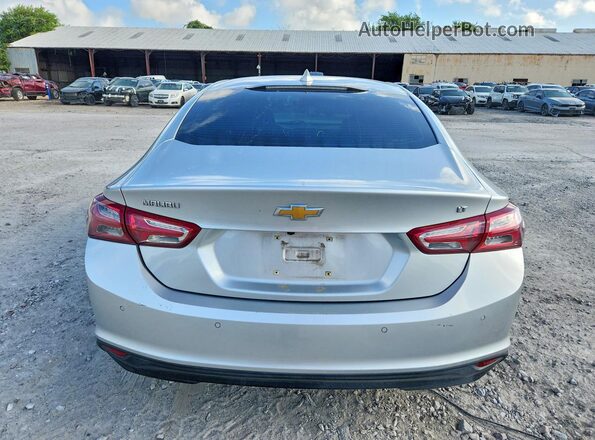 1G1ZD5ST4MF040254 2021 CHEVROLET MALIBU Серебряный Вид сзади