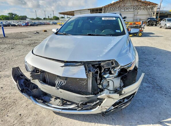 1G1ZD5ST4MF040254 2021 CHEVROLET MALIBU Серебряный Вид спереди