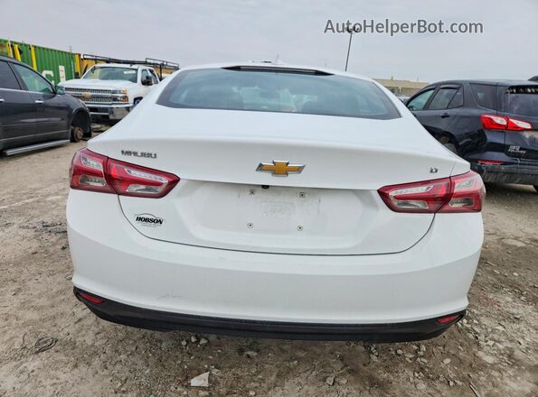 1G1ZD5ST4MF064442 2021 CHEVROLET MALIBU White Հետևի տեսք