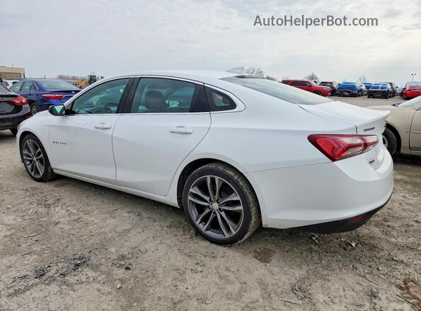 1G1ZD5ST4MF064442 2021 CHEVROLET MALIBU White Հետևի ձախ