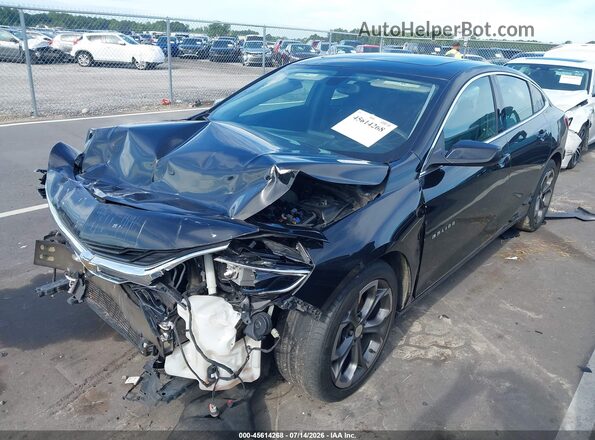 1G1ZD5ST4MF070290 2021 CHEVROLET MALIBU Черный Передняя левая четверть