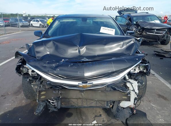 1G1ZD5ST4MF070290 2021 CHEVROLET MALIBU Черный Вид задней части салона