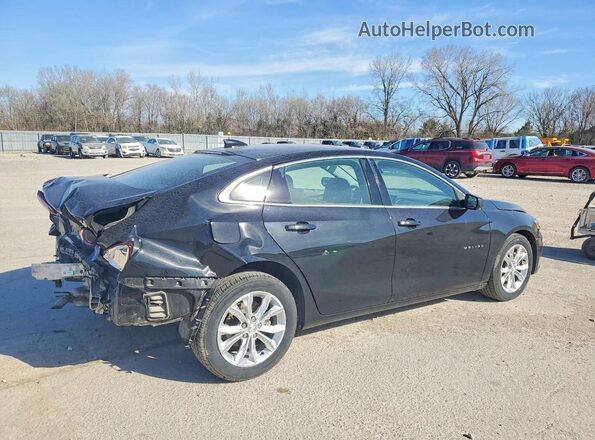1G1ZD5ST4MF070435 2021 CHEVROLET MALIBU Черный Задняя правая четверть