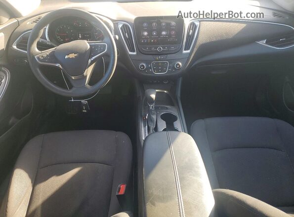1G1ZD5ST4MF070435 2021 CHEVROLET MALIBU Черный Вид панели приборов