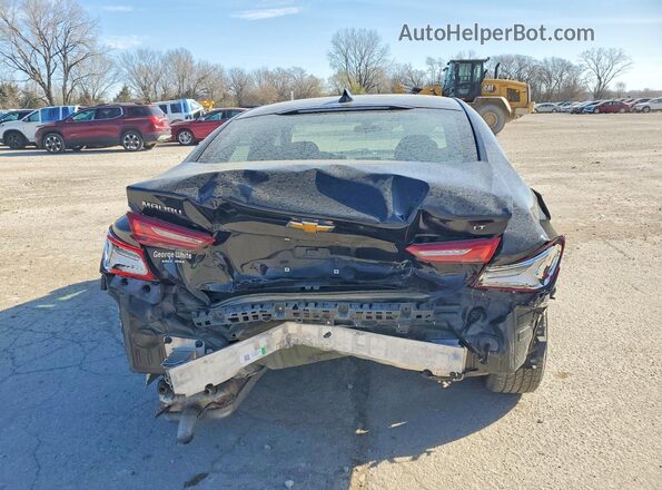 1G1ZD5ST4MF070435 2021 CHEVROLET MALIBU Черный Вид сзади
