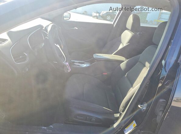 1G1ZD5ST4MF070435 2021 CHEVROLET MALIBU Черный Вид салона спереди