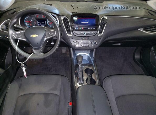 1G1ZD5ST4NF120543 2022 CHEVROLET MALIBU Blue Widok deski rozdzielczej