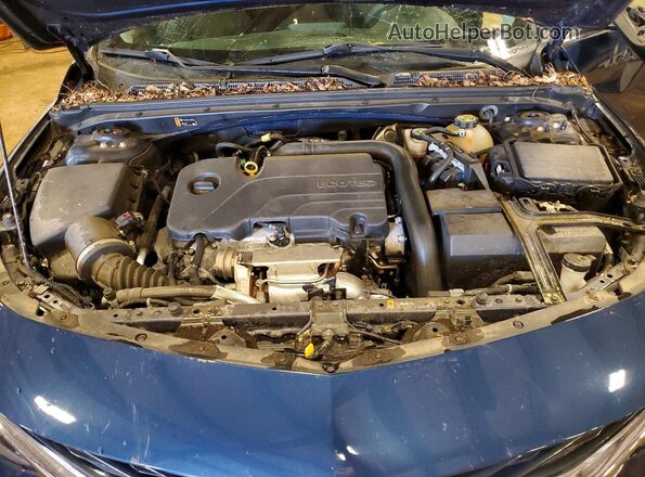 1G1ZD5ST4NF120543 2022 CHEVROLET MALIBU Blue Widok wnętrza z tyłu