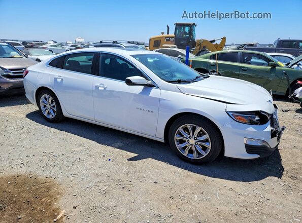 1G1ZD5ST4NF148326 2022 CHEVROLET MALIBU Белый Передняя правая четверть