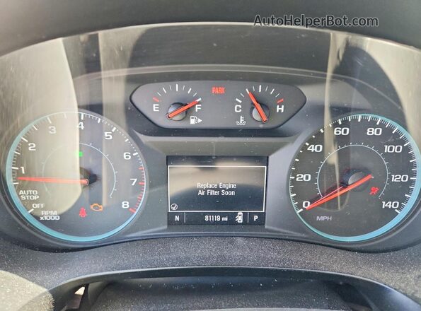 1G1ZD5ST4NF148326 2022 CHEVROLET MALIBU Белый Вид щитка приборов