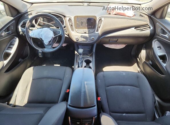 1G1ZD5ST4NF148326 2022 CHEVROLET MALIBU Белый Вид панели приборов