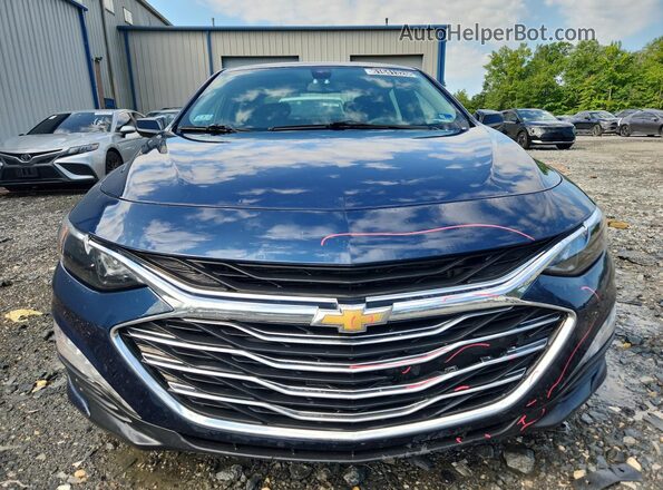 1G1ZD5ST4NF153235 2022 CHEVROLET MALIBU Синий Вид наклейки с VIN-кодом