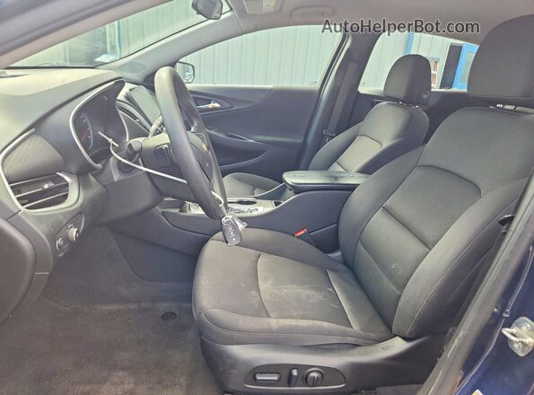 1G1ZD5ST4NF153235 2022 CHEVROLET MALIBU Синий Вид салона спереди