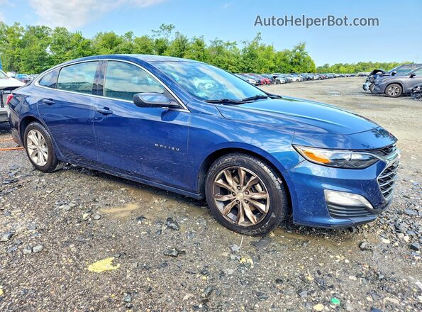 1G1ZD5ST4NF153235 2022 CHEVROLET MALIBU Синий Передняя правая четверть