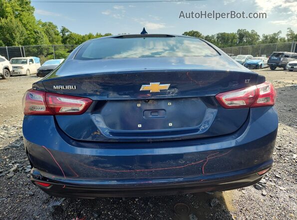 1G1ZD5ST4NF153235 2022 CHEVROLET MALIBU Синий 