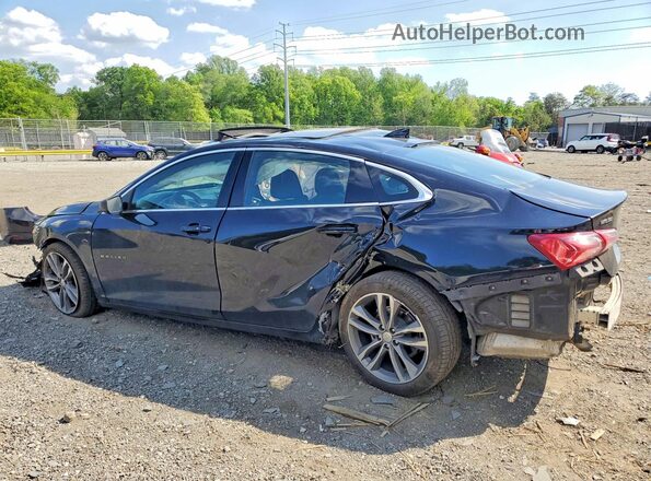 1G1ZD5ST4NF163585 2022 CHEVROLET MALIBU Black Հետևի ձախ