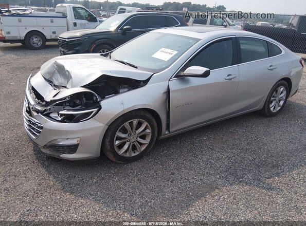 1G1ZD5ST4NF170097 2022 CHEVROLET MALIBU Серебряный Передняя левая четверть