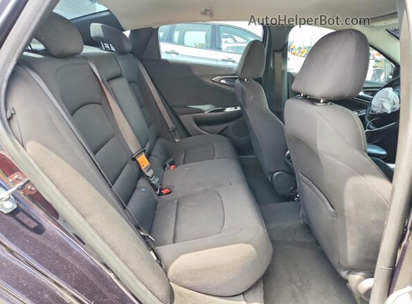 1G1ZD5ST4PF154050 2023 CHEVROLET MALIBU Black Rear seats view