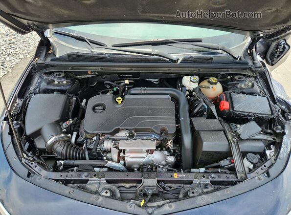 1G1ZD5ST4PF154050 2023 CHEVROLET MALIBU Black Rear interior view