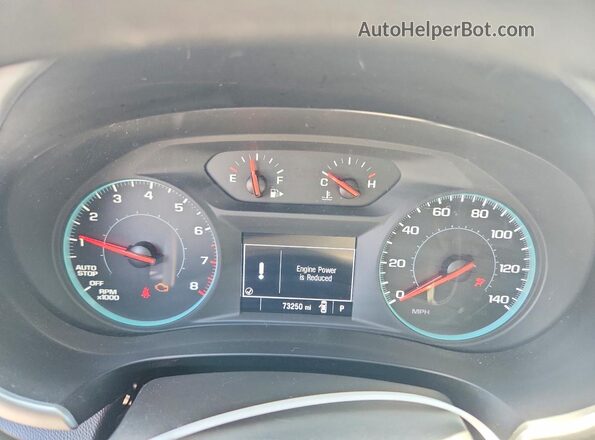 1G1ZD5ST4PF232293 2023 CHEVROLET MALIBU Charcoal Вид щитка приладів