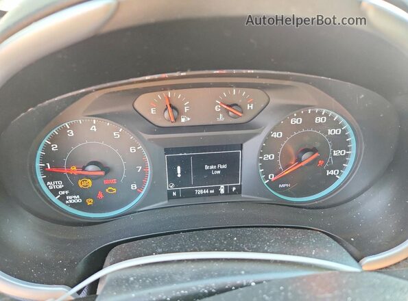 1G1ZD5ST4RF144928 2024 CHEVROLET MALIBU Black Вид щитка приладів