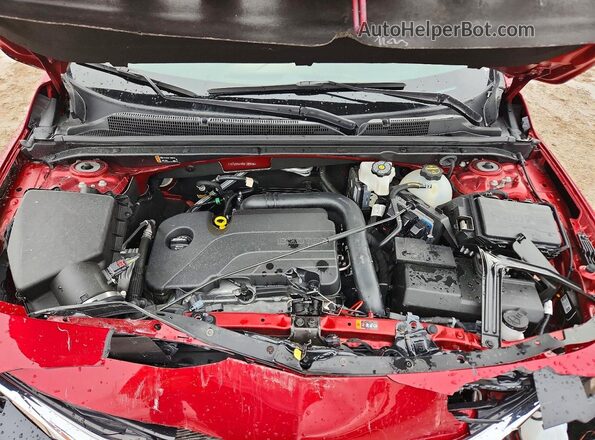 1G1ZD5ST4SF100935 2025 CHEVROLET MALIBU Red Vista interior trasera