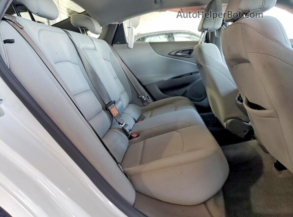 1G1ZD5ST4SF130825 2025 CHEVROLET MALIBU White Rear seats view