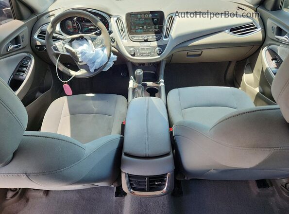 1G1ZD5ST5JF148278 2018 CHEVROLET MALIBU Black Vista del salpicadero