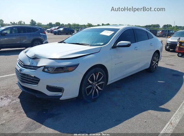1G1ZD5ST5JF157918 2018 CHEVROLET MALIBU White Передня ліва чверть