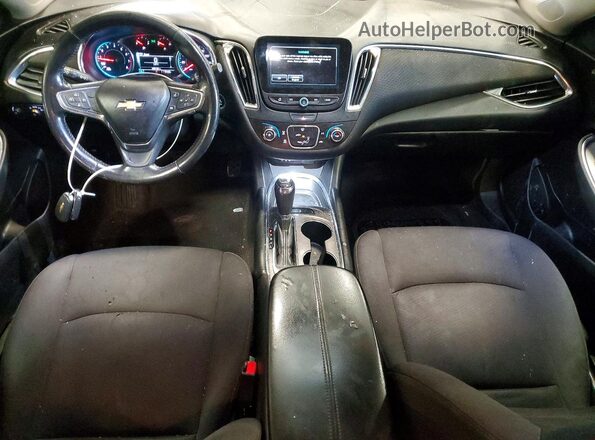 1G1ZD5ST5JF168126 2018 CHEVROLET MALIBU White Вид панелі приладів
