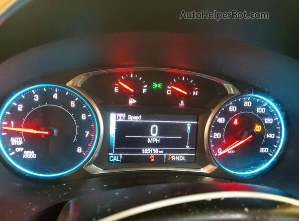 1G1ZD5ST5JF168126 2018 CHEVROLET MALIBU White Вид щитка приладів