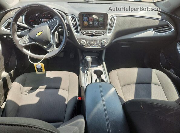 1G1ZD5ST5JF178932 2018 CHEVROLET MALIBU White Вид панелі приладів