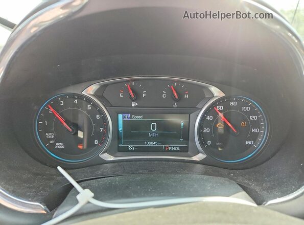 1G1ZD5ST5JF178932 2018 CHEVROLET MALIBU White Вид щитка приладів