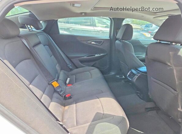 1G1ZD5ST5JF178932 2018 CHEVROLET MALIBU White Вид задніх сидінь