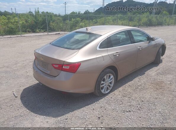 1G1ZD5ST5JF198999 2018 CHEVROLET MALIBU Золотой Задняя правая четверть