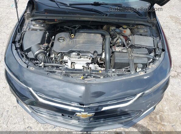 1G1ZD5ST5JF245870 2018 CHEVROLET MALIBU Black Հետևի տեսք