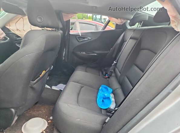 1G1ZD5ST5KF112625 2019 CHEVROLET MALIBU Silver უკანა სავარძლების ხედი