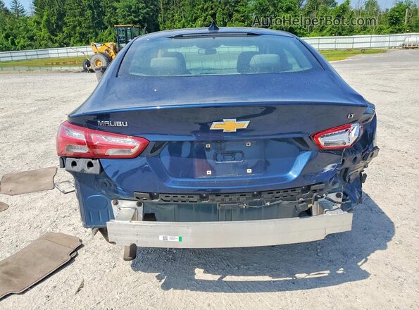 1G1ZD5ST5KF114598 2019 CHEVROLET MALIBU Синий Вид сзади