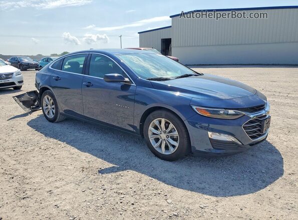 1G1ZD5ST5KF114598 2019 CHEVROLET MALIBU Синий Передняя правая четверть