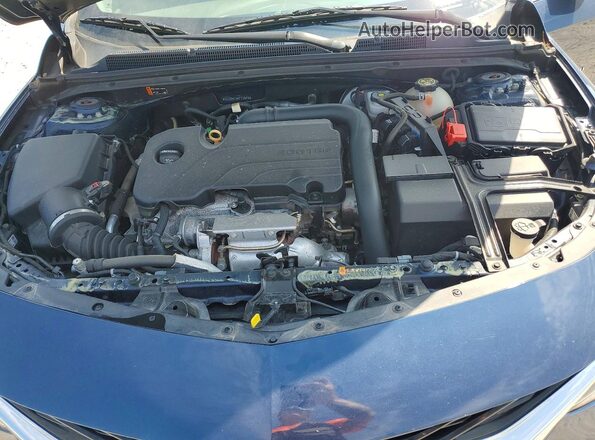 1G1ZD5ST5KF114598 2019 CHEVROLET MALIBU Синий Вид задней части салона