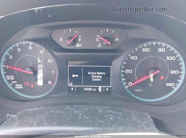 1G1ZD5ST5KF136343 2019 CHEVROLET MALIBU White Հետևի նստատեղերի տեսք