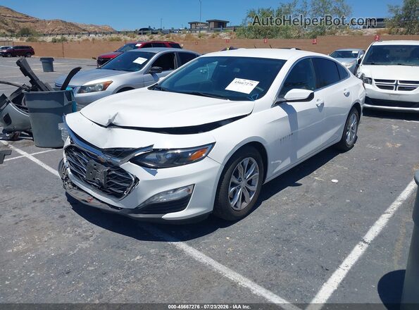1G1ZD5ST5KF136343 2019 CHEVROLET MALIBU White Առջևի ձախ երեք քառորդ տեսարան
