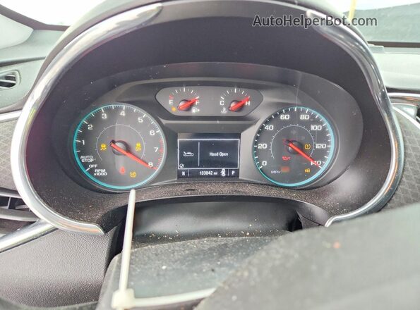 1G1ZD5ST5KF147665 2019 CHEVROLET MALIBU Charcoal Вид щитка приладів
