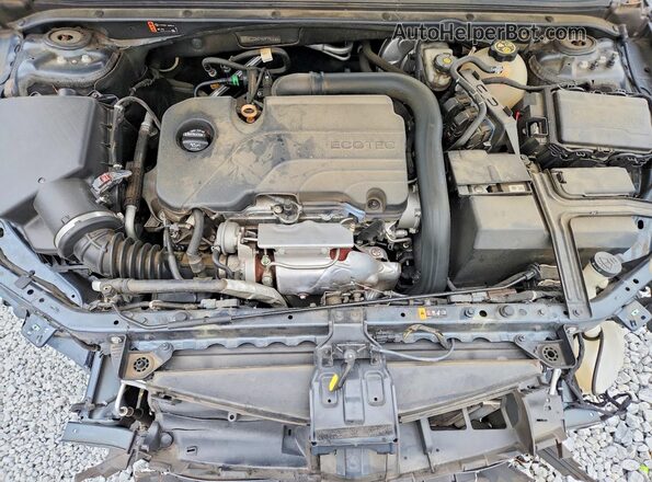 1G1ZD5ST5KF147665 2019 CHEVROLET MALIBU Charcoal Вид задньої частини салону