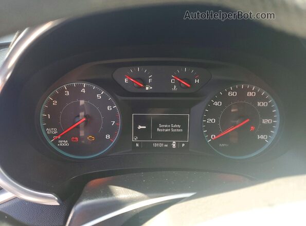 1G1ZD5ST5KF172789 2019 CHEVROLET MALIBU Синий Вид щитка приборов