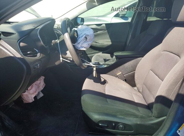 1G1ZD5ST5KF172789 2019 CHEVROLET MALIBU Синий Вид салона спереди