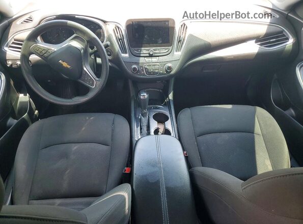 1G1ZD5ST5LF003308 2020 CHEVROLET MALIBU Серебряный Вид панели приборов