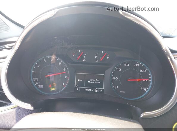 1G1ZD5ST5LF007889 2020 CHEVROLET MALIBU Gray უკანა სავარძლების ხედი