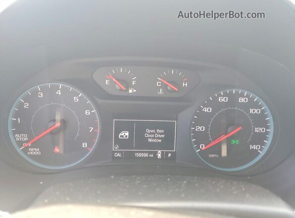 1G1ZD5ST5LF038558 2020 CHEVROLET MALIBU Черный Вид щитка приборов