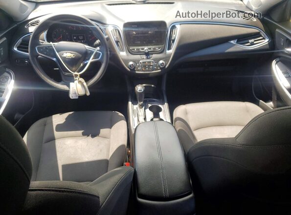 1G1ZD5ST5LF038558 2020 CHEVROLET MALIBU Черный Вид панели приборов